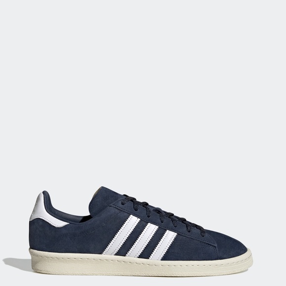 adidas Other - *NWT&B* Adidas / Campus 80s Suede Leather Sneaker / Navy & White / 6 Mens